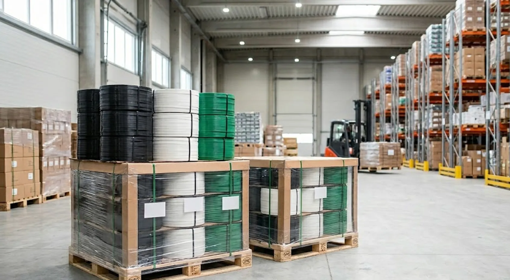 PP Strapping Band Exporter Hungary — Greenstrix Industrial Packaging